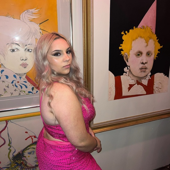 Pink Prom Dress - Picture 2 of 2